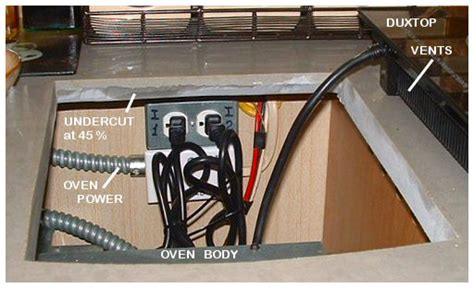 what type of junction box to use with cooktop|Cooktop Installation: Step.